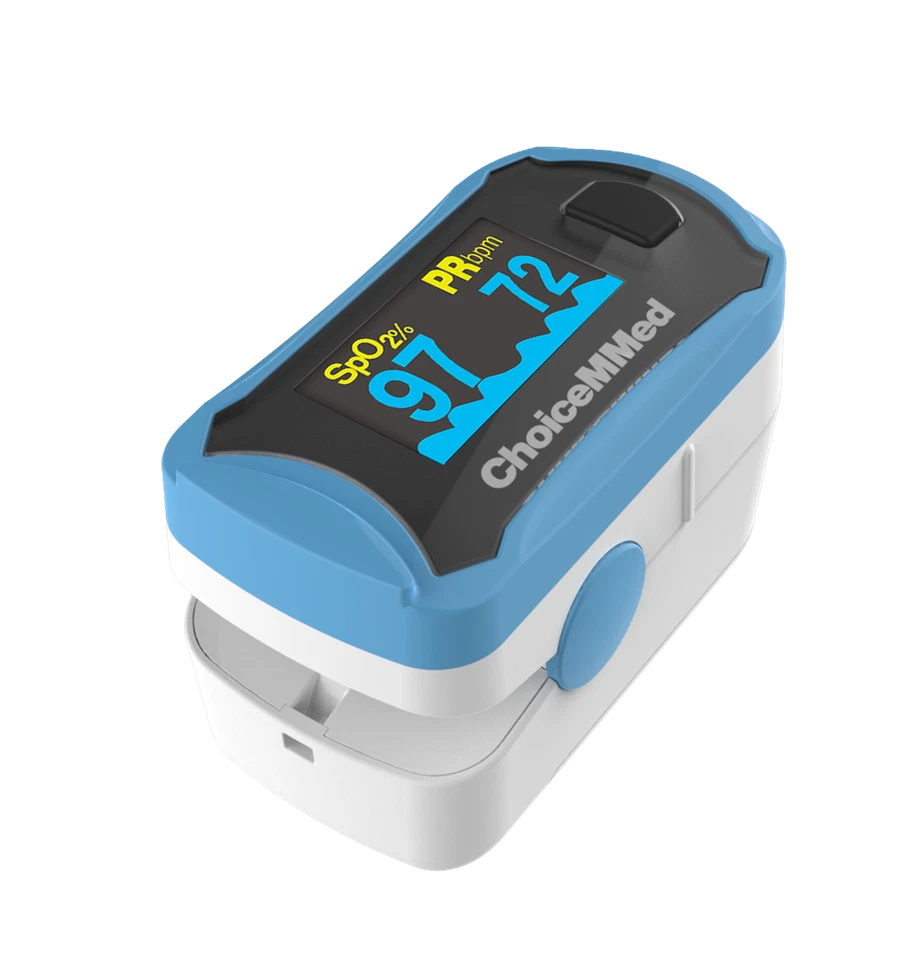 Oxímetro de pulso ChoiceMMed ponta dos dedos MD300 C29 OLED tela colorida - adultos crianças - Imagem 1 de 2