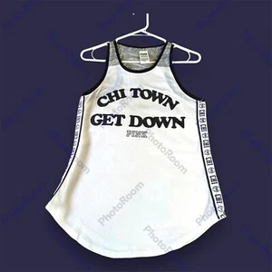 Victoria’s Secret PINK Chi Town Get Down Women’s Tank Top Size XS Chicago - Picture 1 of 8