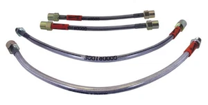 MK1 GOLF Goodridge Stainless Braided brake hose kit, Mk1 Golf with re - Picture 1 of 1
