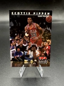 Tarjeta de baloncesto Scottie Pippen 1992 Skybox Team Estados Unidos # 66 E9083 - Imagen 1 de 2