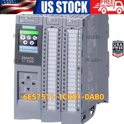 New Siemens 6ES75111CK010AB0 S7-1500 Compact CPU 1511C-1PN 6ES7511-1CK01-0AB0 - Image 1 of 4