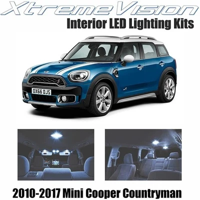 LED interior XtremeVision para Mini Cooper Countryman 2010-2017 (8 piezas)... Foto 1 de 4