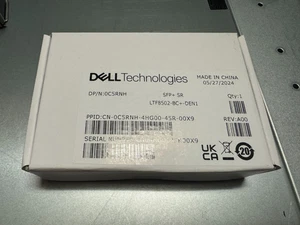 Dell EMC 10GBase-SR 10G SFP+ Optical Transceiver 0C5RNH - Picture 1 of 1