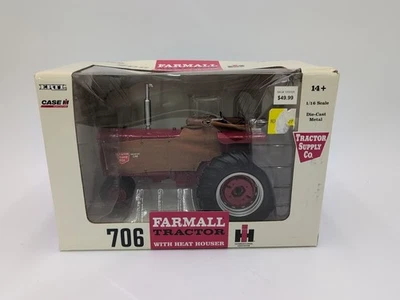 1/16 Ertl International Harvester  Farmall Tractor 706 W/Heat Houser  - Image 1 of 4