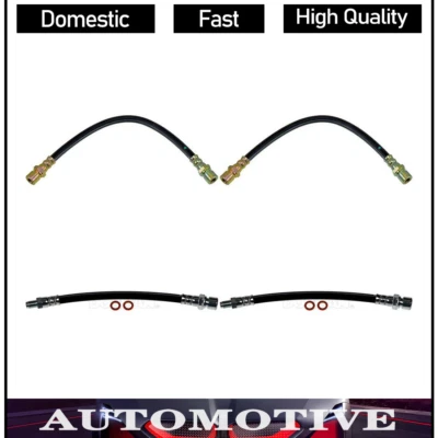 Manguera hidráulica de freno trasero delantero Dorman 4x para Volkswagen Super Beetle 1971-1974 Foto 1 de 3