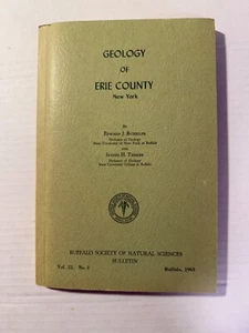 Geology of Erie County NY by Edward J. Buehler (paperback 1963) - Picture 1 of 8