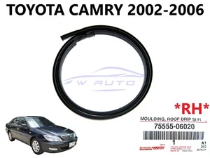 Genuine RIGHT Moulding Roof Drip Rubber For Toyota Camry 2002-2006 ACV30 XV30 - Picture 1 of 5