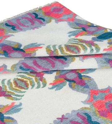 Hand Knotted Modern Oushak Pink Wool Handmade Area Rug 8x10 9x12 for Living Room - Image 1 of 4