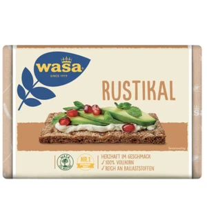Wasa Rustikal Knäckebrot mit Vollkorn und Reich Ballststoffen 275g - Bild 1 von 1