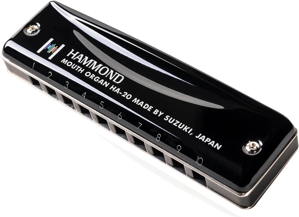 Suzuki M20 Manji 10-hole Harmonica D