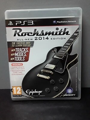 2014 Rocksmith All New 2014  Edition for the Play Station 3 Includes Manual - Image 1 of 4