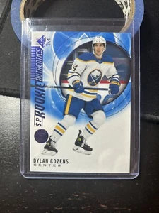 2020-21 SP Hockey Rookie Authentics #120 Dylan Cozens - RC BC - Picture 1 of 1