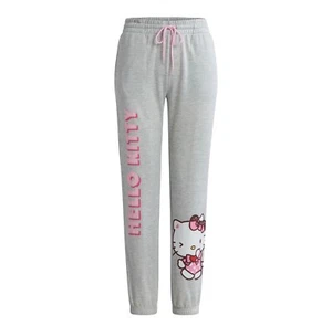 Hello Kitty Graphic Jogger Pants Size XL (16-18) Women. Stretch Expandable waist - Picture 1 of 3