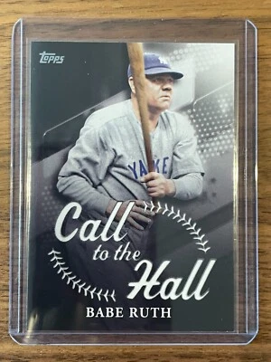 Babe Ruth CTH-14 - 2025 Topps Series 1 Call to the Hall - Image 1 of 2