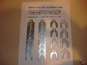 Body,Door,Fender,Hood,Trunk Alignment Shims-Chevy,Ford,Mopar,Chevelle,Mustang ' - Bild 1 von 2