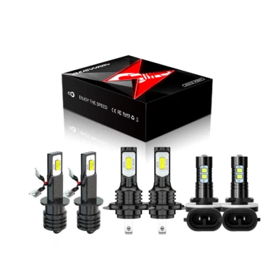 Kits de 6 faros LED blancos + faros antiniebla para Kia Sorento2006 2005 2004 Foto 1 de 4
