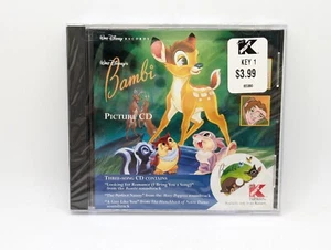 Vintage Walt Disney's Bambi Picture CD Songs K-Mart Exclusive 1996 NEW Sealed - Picture 1 of 12