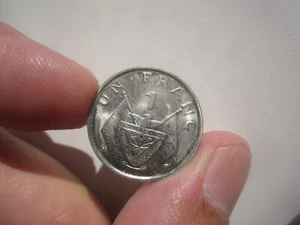1965 Ruanda 1 Franc - Bild 1 von 2