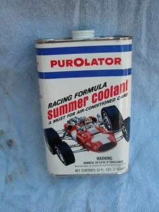 PUROLATER = INDY RACE CAR - OIL CAN -NOS !!! - Picture 1 of 3