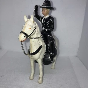Cappello rimovibile Ideal Hopalong Cassidy & Horse Topper anni '50, vintage - Foto 1 di 12