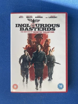 Inglourious Basterds DVD 2009 Release, Brad Pitt, Tarantino Directed - Image 1 of 3