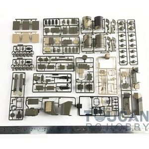 Borsa Accessorio Decorazione Ricambi per Serbatoio RC 1/16 Heng Lungo Russo T90 3938  - Foto 1 di 9