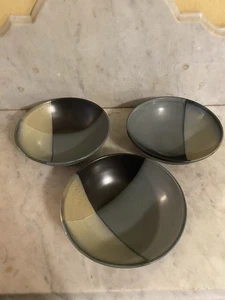Sango Intrigue 5038 Green Soup Cereal Bowls Set Of 3 - Picture 1 of 3