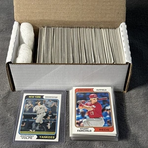 2023 Topps Heritage High Number Complete Set #501-725 w/ SP, Anthony Volpe RC - Picture 1 of 3