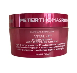 Peter Thomas Clinical Skin Care Vital-E Microbiome Age Defense Cream 1.7 Oz NWOB - Picture 1 of 2