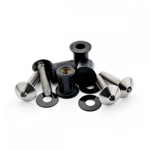 Kit de pernos de pantalla de titanio Honda CBR1100 XX BLACKBIRD 97-00 - Imagen 1 de 1