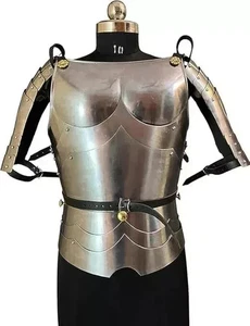 Medieval Knight Lady Armor, Cosplay, Larp Fantasy Female Armor Costume - Picture 1 of 5