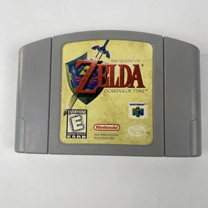 Legend of Zelda Ocarina of Time (Nintendo 64) Authentic Cartridge Only Tested OG - Picture 1 of 7