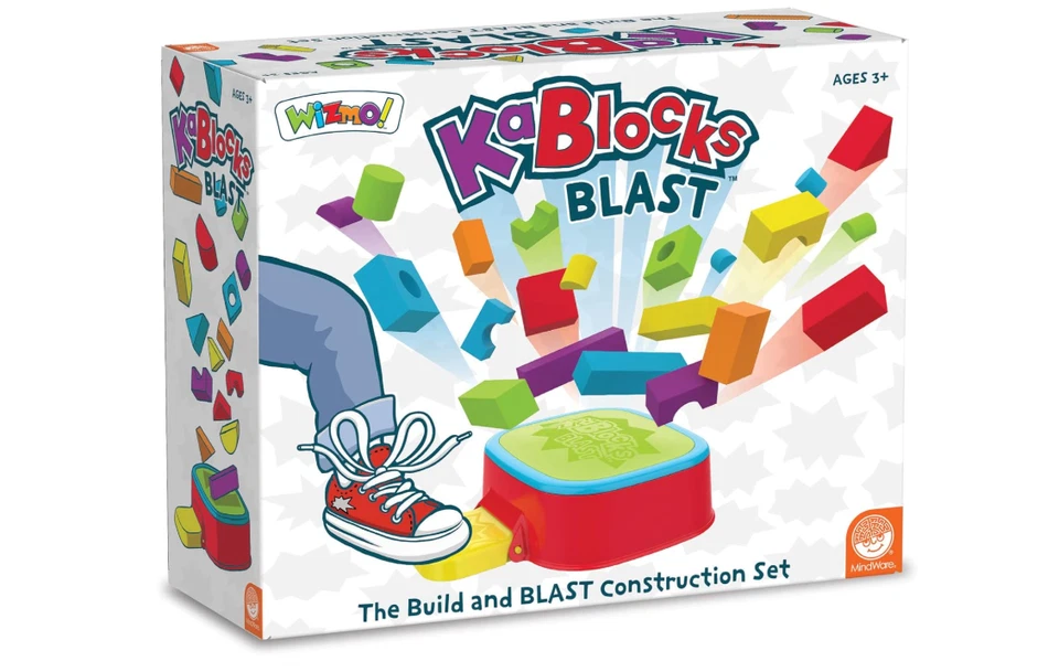 KaBlocks Blast, Incluye 30 Bloques de Espuma, 2 Bloques de Lanzamiento, Plataforma de Construcción Foto 1 de 4