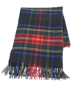 Johnstons of Elgin Stoles BlackxRedxBlueetc.(Check Pattern) 2200559394126 - Picture 1 of 3