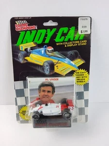 1989 Racing Champions Indy Car AL Unser #25 mit Sammlerkartenständer - Bild 1 von 7