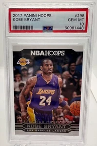 2017 Panini Hoops #298 Kobe Bryant PSA 10 Gem Mint Lakers - Picture 1 of 2