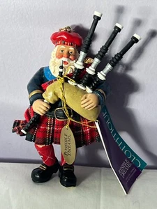 Clothtique Possible Dreams Christmas ornament Scottish Santa OH8787 - Bild 1 von 8
