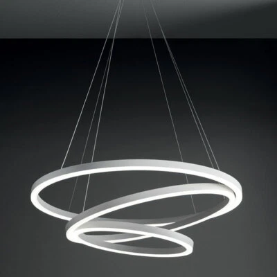 Lamapadario Led  Moderno Cerchi Luce Fredda PER SALOTTO - CAMERA DA LETTO  - Immagine 1 di 3