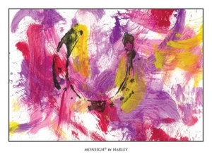 Moneigh print painted by Harley, the famous pony horse at Churchill/Keeneland - Picture 1 of 6