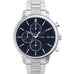 TIMEX CHICAGO CRONO QUARZ UOMO REFERENZA TW2V01700 NUOVO - Imagen 1 de 3