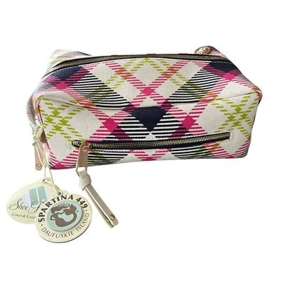 Spartina 449 Everett Plaid Golf Shoe Bag Gym Tennis Pickleball - Image 1 of 4