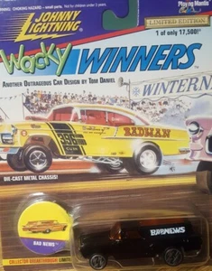 Johnny Lightning Wacky Winners Tom Daniel's Bad News Wagon 1:64 Scale New  - Picture 1 of 11
