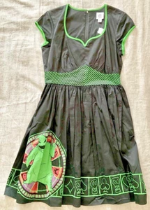 DISNEY The Dress Shop OOGIE BOOGIE Dress Large Nightmare Before Christmas - NWT - Picture 1 of 9