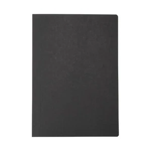 MUJI High-quality paper Notebook B6 horizontal ruled 80 sheets Black - Picture 1 of 2