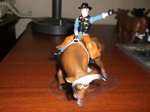 LITTLE BUSTER BUCKING BULL & RIDER - Picture 1 of 1