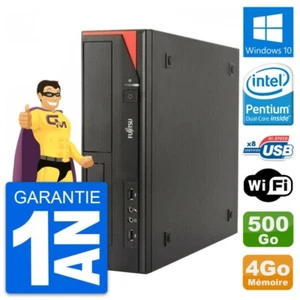 PC Fujitsu Esprimo E520 DT Intel G3220 RAM 4Go Disque Dur 500Go Windows 10 Wifi - Imagen 1 de 3