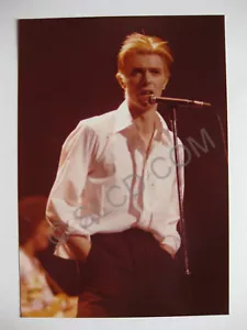 DAVID BOWIE Station To Station Tour 1976 CONCERT PHOTOGRAPH Thin White Duke #26 - Picture 1 of 2