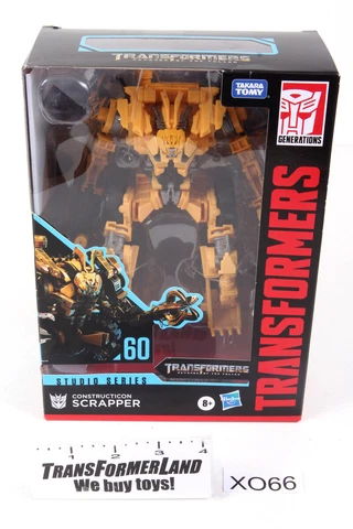 Constructicon Scrapper Sealed MISB MOSC Voyager Studio Series Transformers Cover