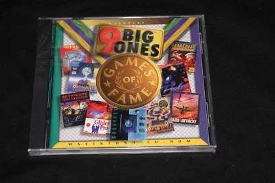 9 Big One Vintage Games Software for classic Mac CD Brand New all licensed - Image 1 of 4