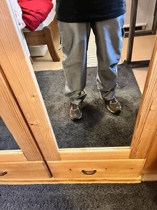 ☆—PellePelle—Glanz—Shiny—W30–Baggy—Jeans—Silver—Silber—Hip Hop—1990s—90s—Y2K—☆ - Bild 1 von 7